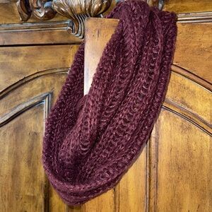 Maroon Infinity Scarf